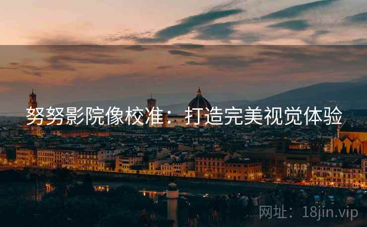 努努影院像校准：打造完美视觉体验